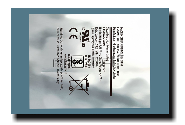 5163银河手机版电池标签条形码喷印视频